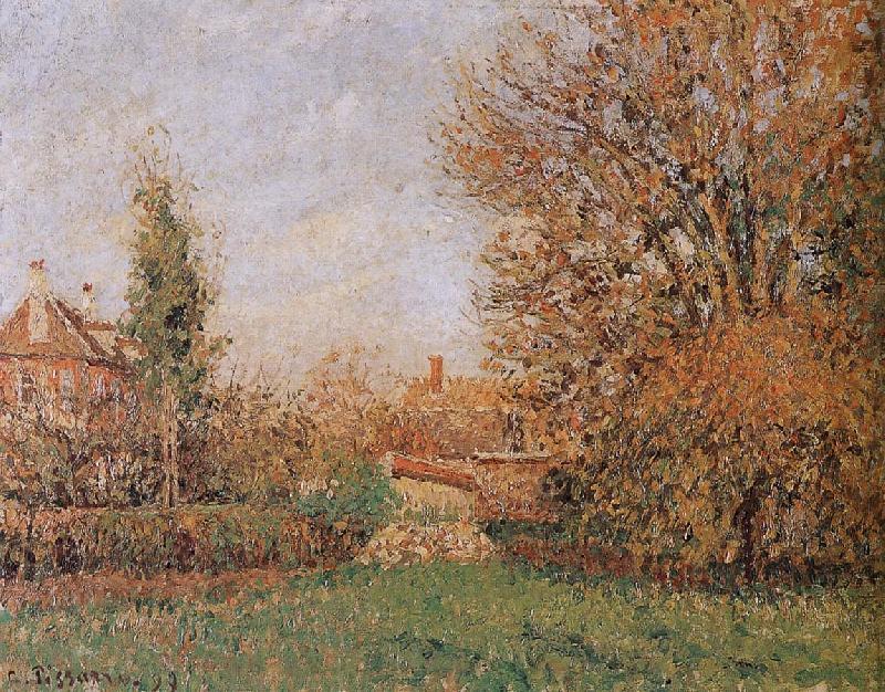 Camille Pissarro autumn scenery Germany oil painting art